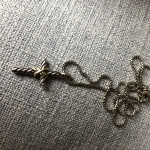 David Yurman Cross Necklace